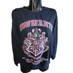 Harry Potter's Hogwarts Crest Sweatshirt L